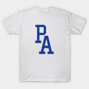 PA Dodger Logo - White T-Shirt